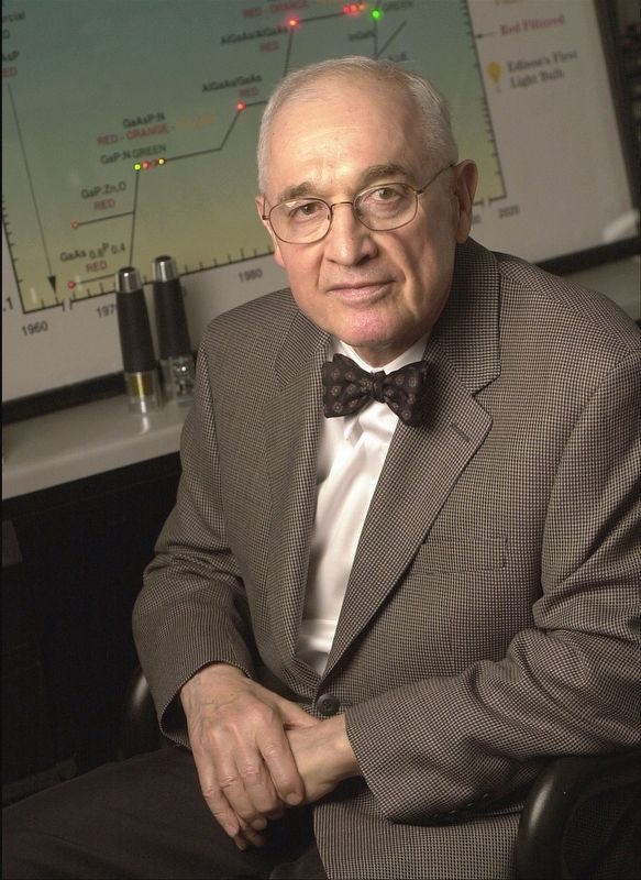 Nick Holonyak, Jr. (1928-2022). Click for full size. Nick Holonyak, Jr. (1928-2022) image. Click for full size.