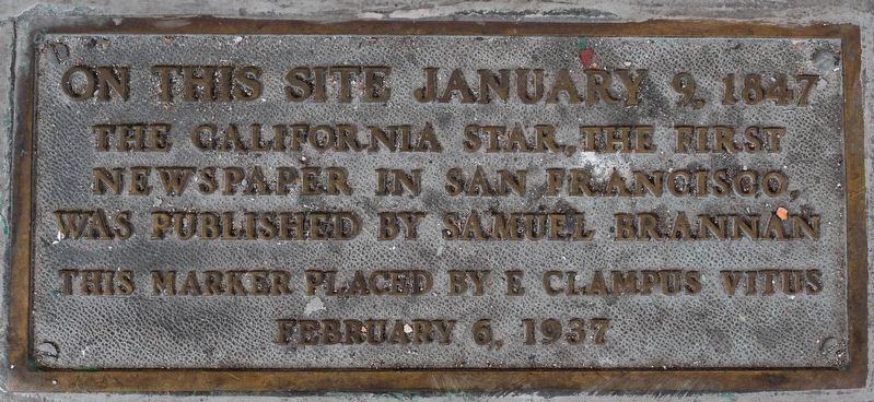 California Star Marker image. Click for full size.
