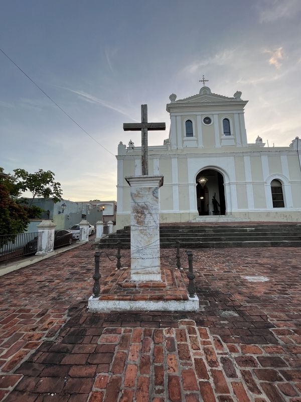 In Memoriam Vto Centenario de la Evangelizacion de Puerto Rico Marker image. Click for full size.