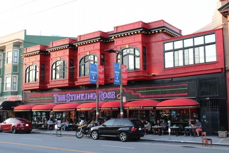 The Stinking Rose Marker. Click for full size. The Stinking Rose Marker image. Click for full size.