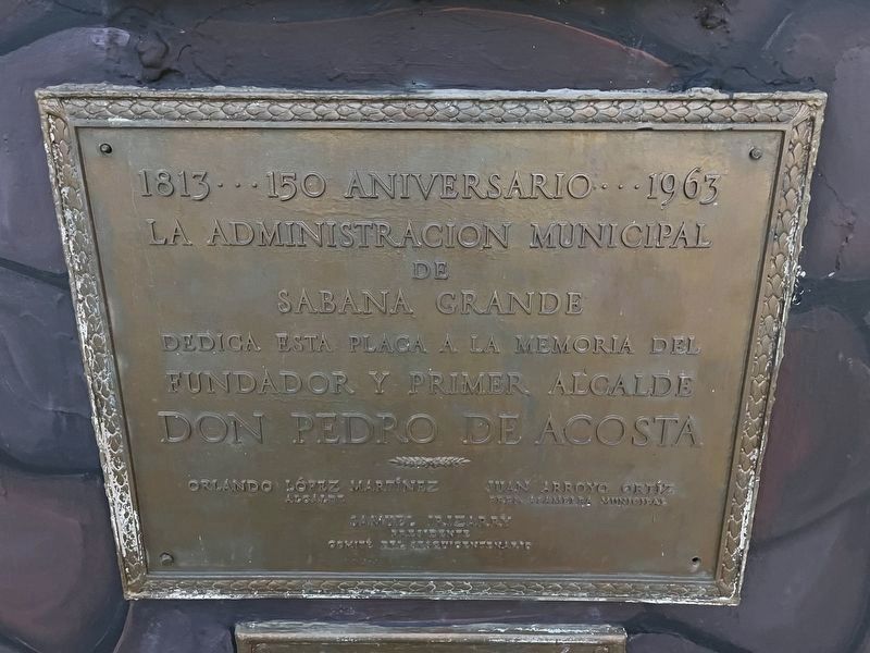 150 Aniversario Marker. Click for full size. 150 Aniversario Marker image. Click for full size.