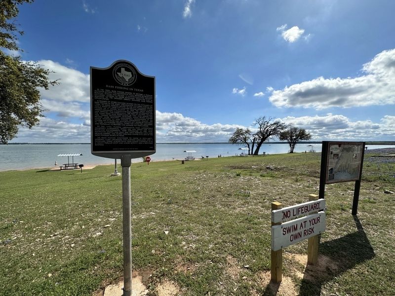 Bass Fishing in Texas Marker. Click for full size. Bass Fishing in Texas Marker image. Click for full size.