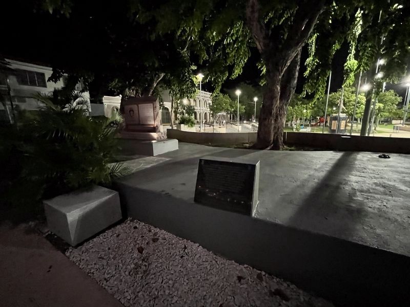 Monumento de la Orden Militar de Corazon Purpura Marker image. Click for full size.