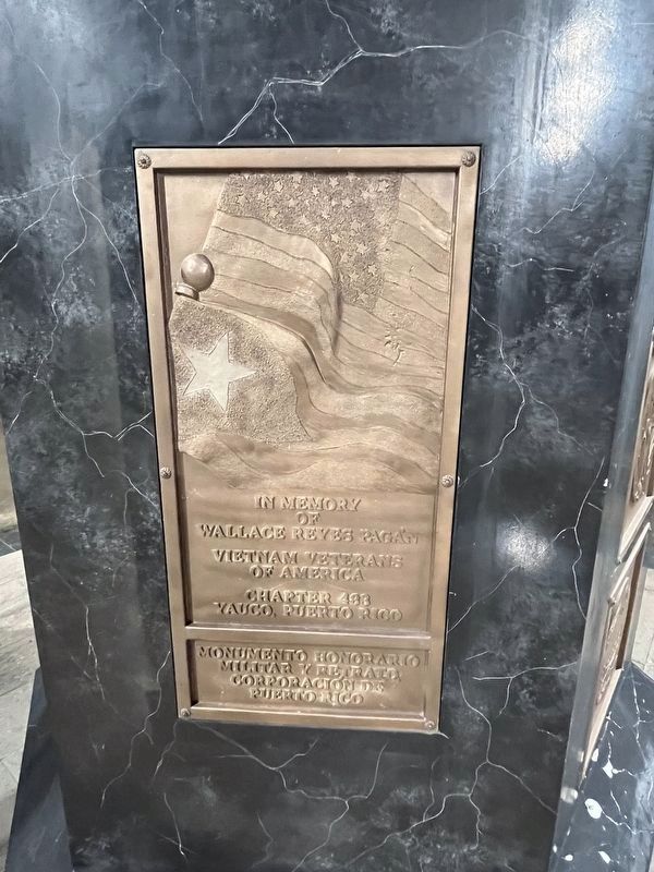 Monumento a los Veteranos Marker. Click for full size. Monumento a los Veteranos Marker image. Click for full size.