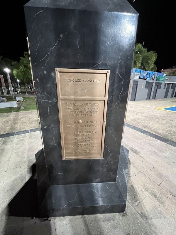 Monumento a los Veteranos Marker. Click for full size. Monumento a los Veteranos Marker image. Click for full size.