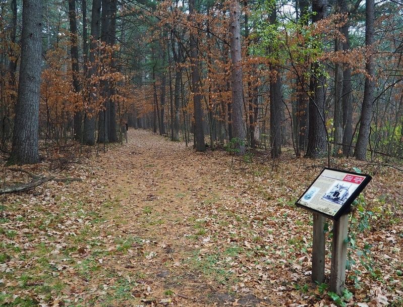 Major Morrill's Road Marker. Click for full size. Major Morrill's Road Marker image. Click for full size.