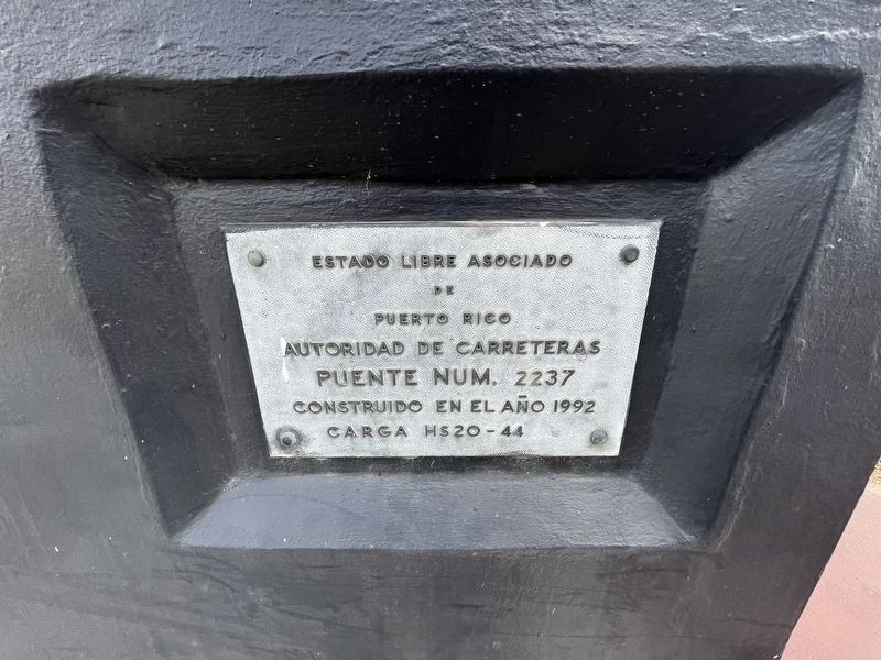 Plaque on the bridge image. Click for full size.