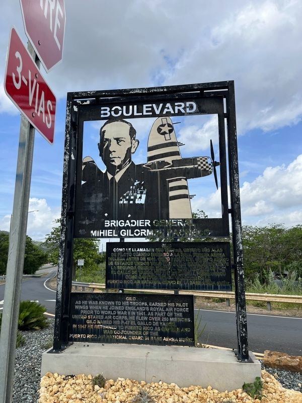 Boulevard Brigadier General Mihiel Gilormini Marker image. Click for full size.
