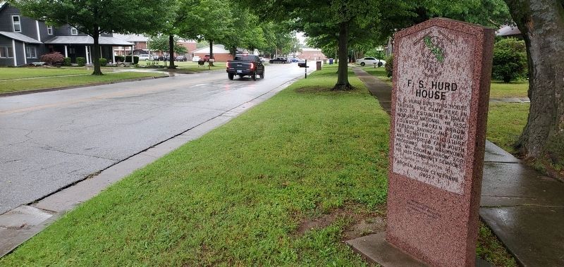 F.S. Hurd House Marker image. Click for full size.