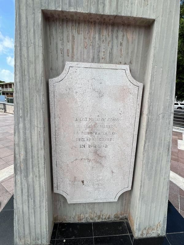 Luis Muñoz Marin Marker. Click for full size. Luis Muñoz Marin Marker image. Click for full size.