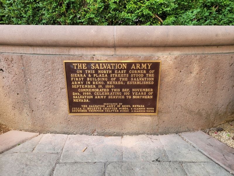 Salvation Army Marker image. Click for full size.