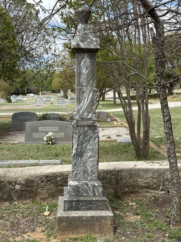 Frederick B. Gentry Grave Marker image. Click for full size.