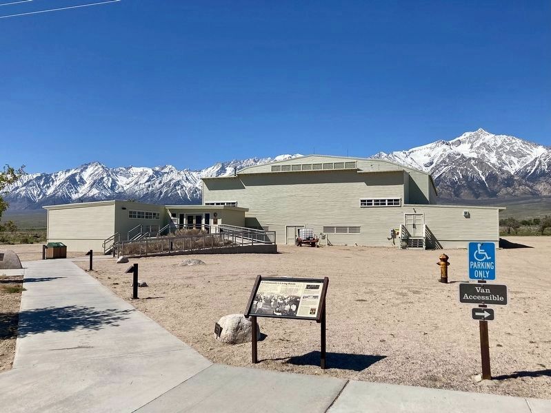 Marker and Visitor Center. Click for full size. Marker and Visitor Center image. Click for full size.