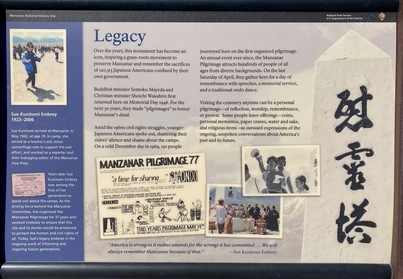 Legacy Marker. Click for full size. Legacy Marker image. Click for full size.