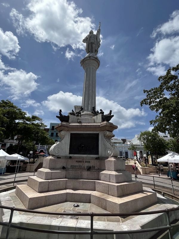 Cristobal Col�n / Christopher Columbus Sculpture image. Click for full size.