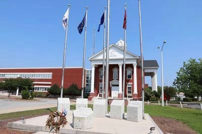 Carteret County Veterans Memorial. Click for full size. Carteret County Veterans Memorial image. Click for full size.