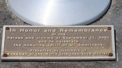 In Honor and Rememberance Marker. Click for full size. In Honor and Rememberance Marker image. Click for full size.