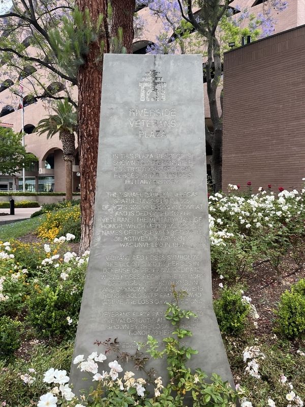 Riverside Military Wall of Honor Marker. Click for full size. Riverside Military Wall of Honor Marker image. Click for full size.