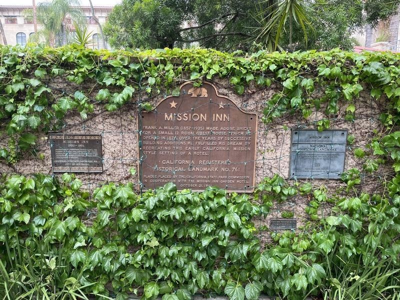 Mission Inn Markers. Click for full size. Mission Inn Markers image. Click for full size.