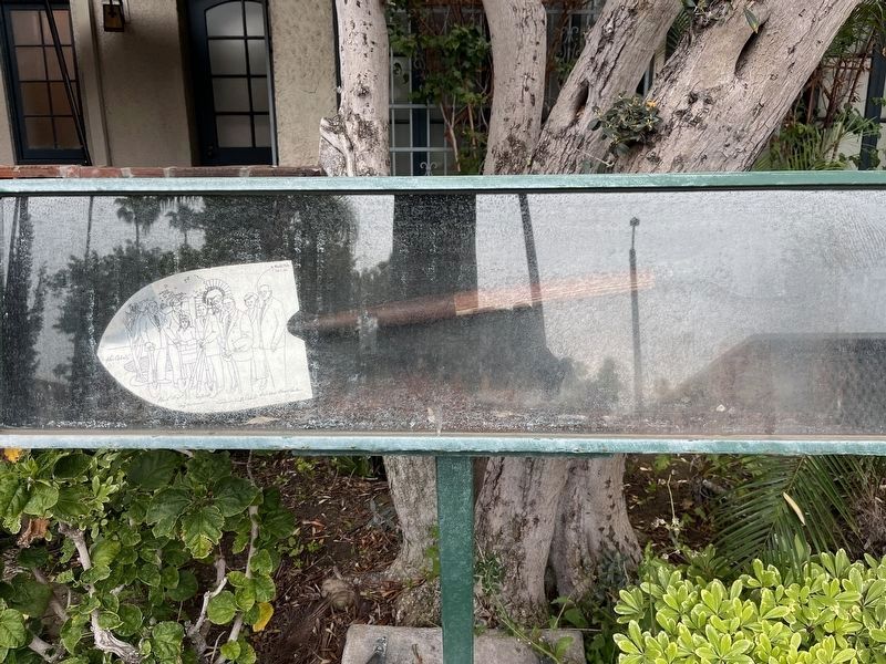 This Olive Tree Marker Commemorative Shovel image. Click for full size.
