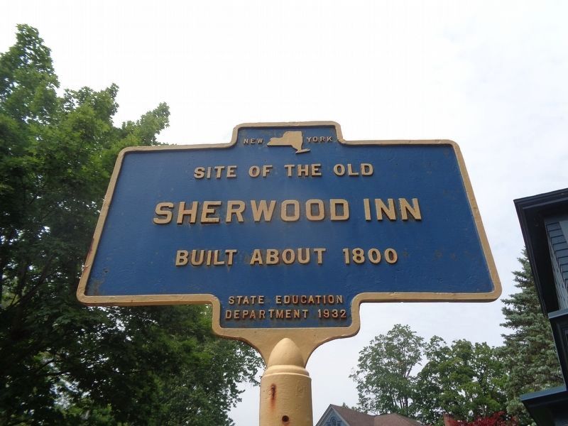 Sherwood Inn Marker image. Click for full size.
