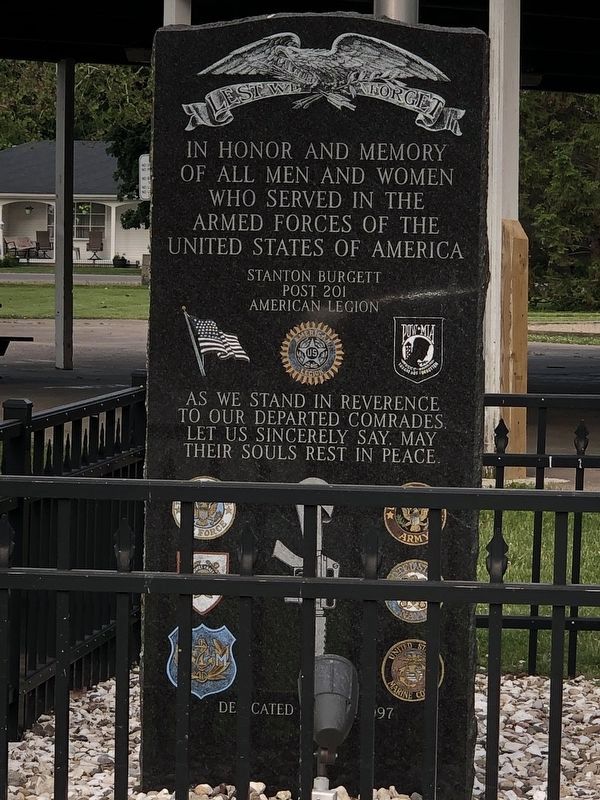 Newman Veterans Memorial image. Click for full size.