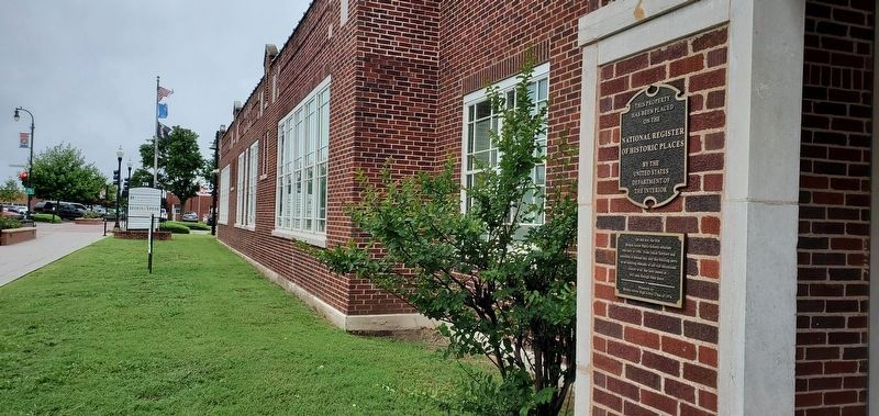 First Broken Arrow Public School Marker. Click for full size. First Broken Arrow Public School Marker image. Click for full size.