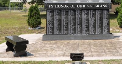 In Honor of Our Veterans Marker. Click for full size. In Honor of Our Veterans Marker image. Click for full size.