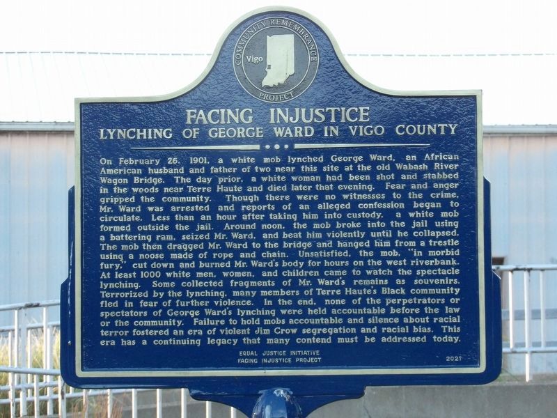 Facing Injustice side of marker image. Click for full size.