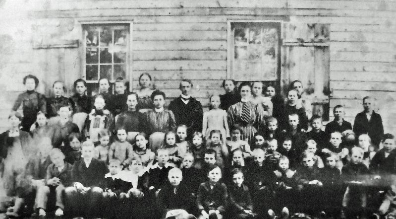 Marker detail: School Photo image. Click for full size.