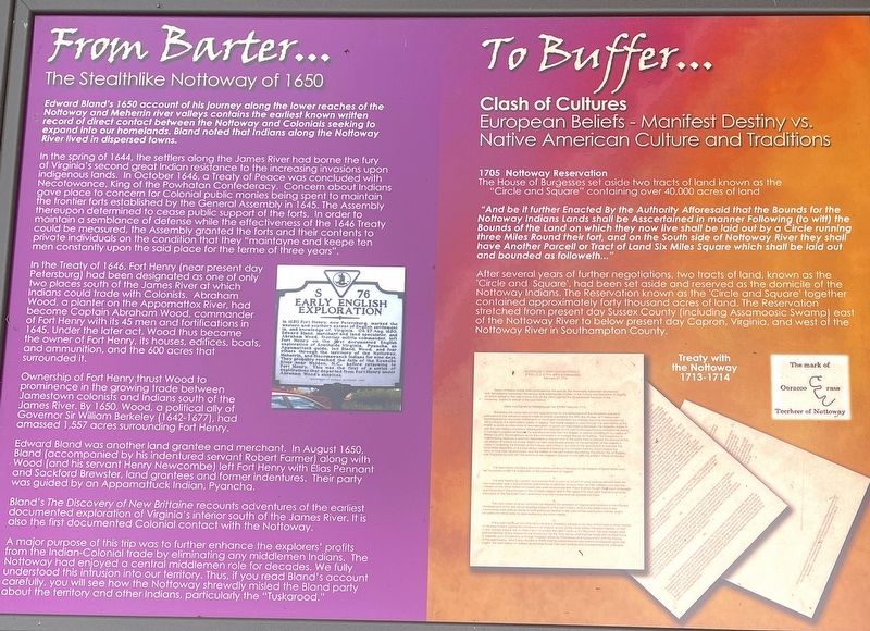 <i> From Barter … To Buffer … </i> Marker. Click for full size. <i> From Barter … To Buffer … </i> Marker image. Click for full size.