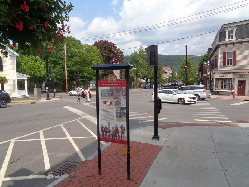 Chestnut & Main Marker image. Click for full size.