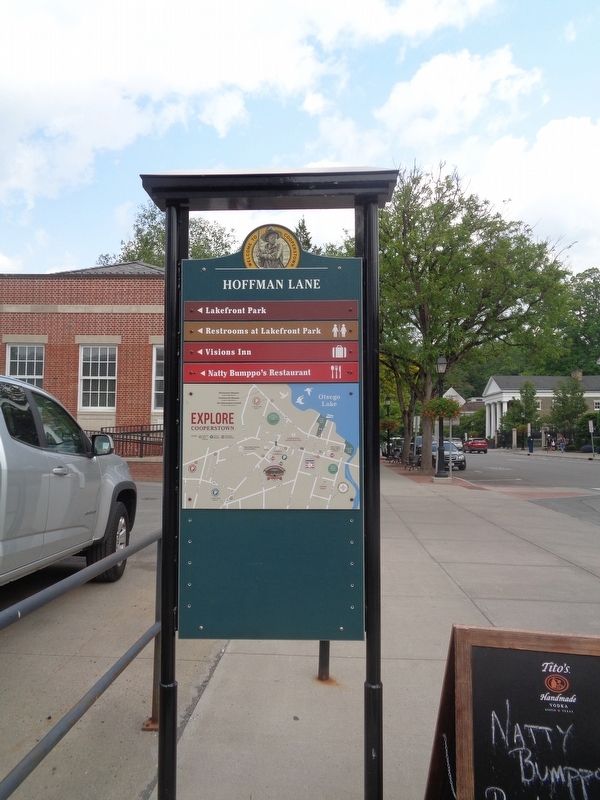 Hoffman Lane Marker image. Click for full size.