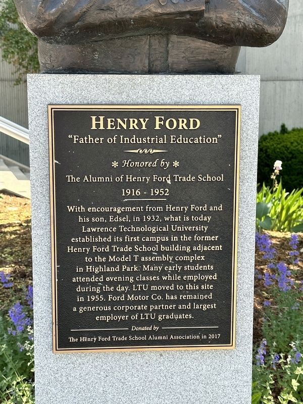 Henry Ford Marker image. Click for full size.