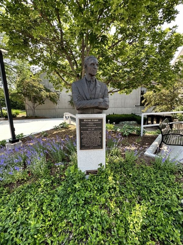 Henry Ford Marker. Click for full size. Henry Ford Marker image. Click for full size.