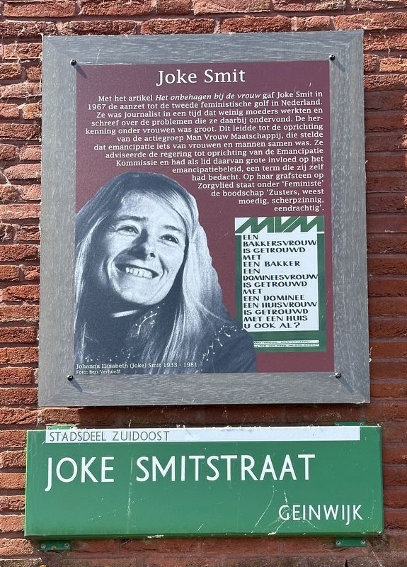 Joke Smit Marker image. Click for full size.