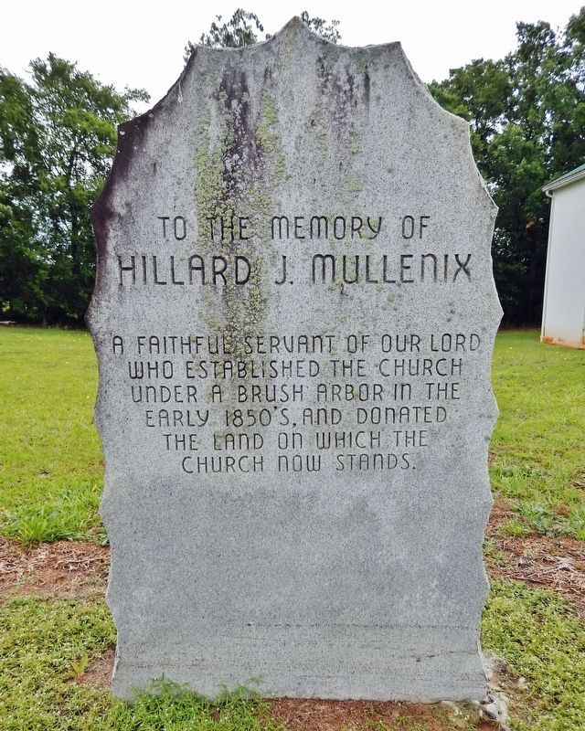 Hillard J. Mullenix Marker image. Click for full size.