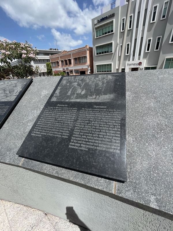 Deportaci�n / Deportation Marker image. Click for full size.