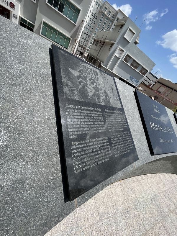Campos de Concentración y Trabajo / Concentration and Labor Camps Marker. Click for full size. Campos de Concentración y Trabajo / Concentration and Labor Camps Marker image. Click for full size.