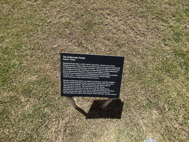The Kolkowska Family Marker. Click for full size. The Kolkowska Family Marker image. Click for full size.