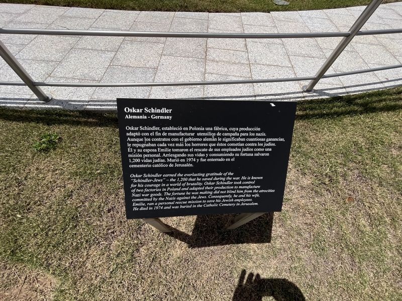 Oskar Schindler Marker image. Click for full size.