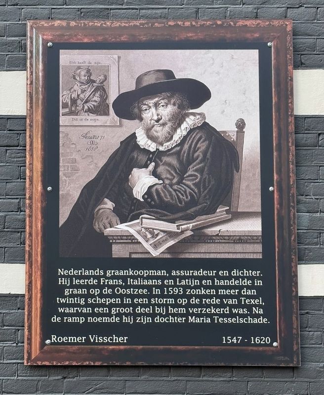 Roemer Visscher Marker image. Click for full size.