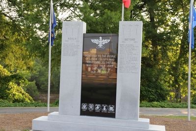 Lenoir County Supreme Sacrifice Memorial Marker image. Click for full size.