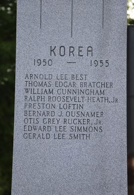 Lenoir County Supreme Sacrifice Memorial. Click for full size. Lenoir County Supreme Sacrifice Memorial image. Click for full size.