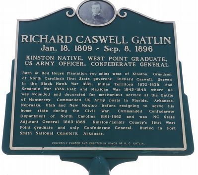 Richard Caswell Gatlin Marker image. Click for full size.