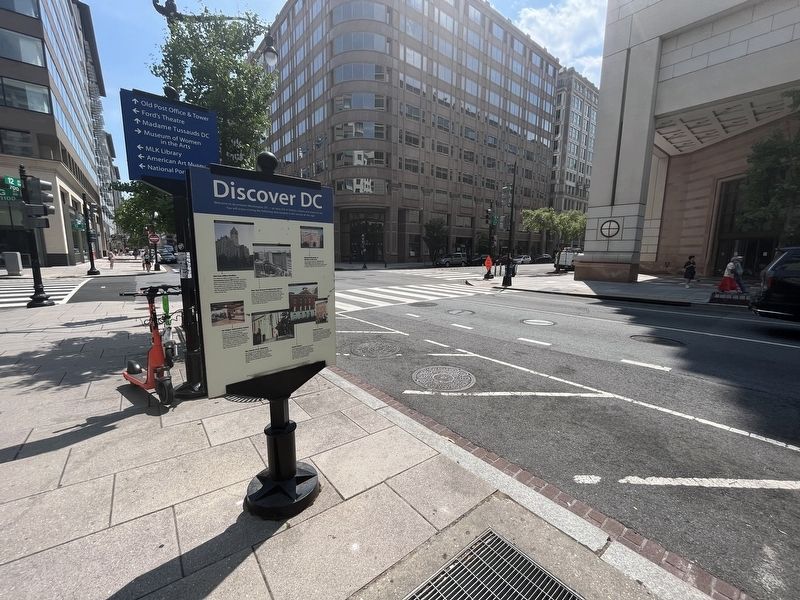 Discover DC / Metro Center Marker. Click for full size. Discover DC / Metro Center Marker image. Click for full size.