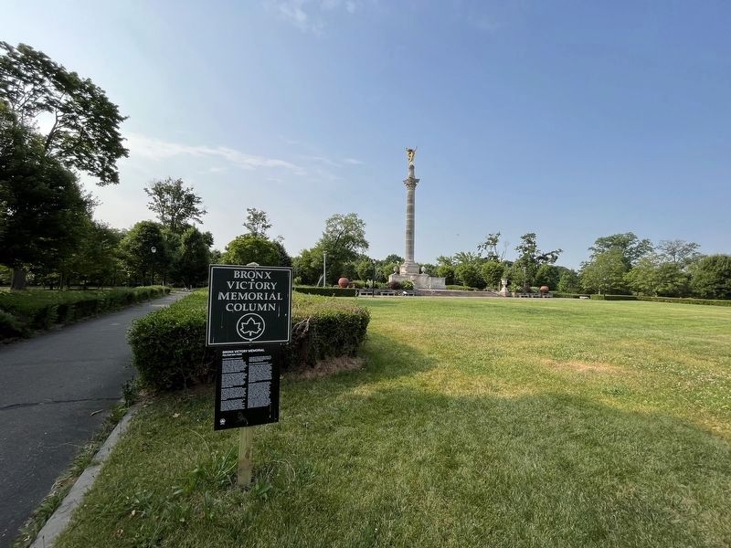 Bronx Victory Memorial. Click for full size. Bronx Victory Memorial image. Click for full size.