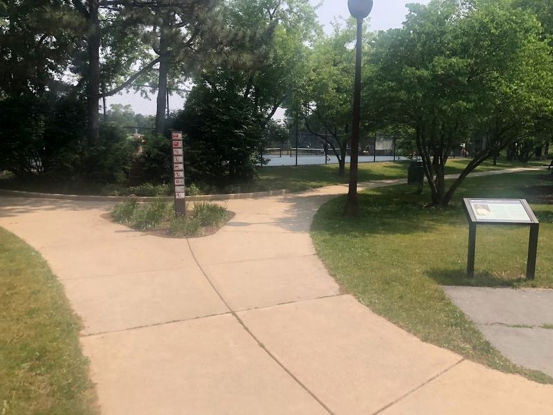 Taylor Park Marker. Click for full size. Taylor Park Marker image. Click for full size.