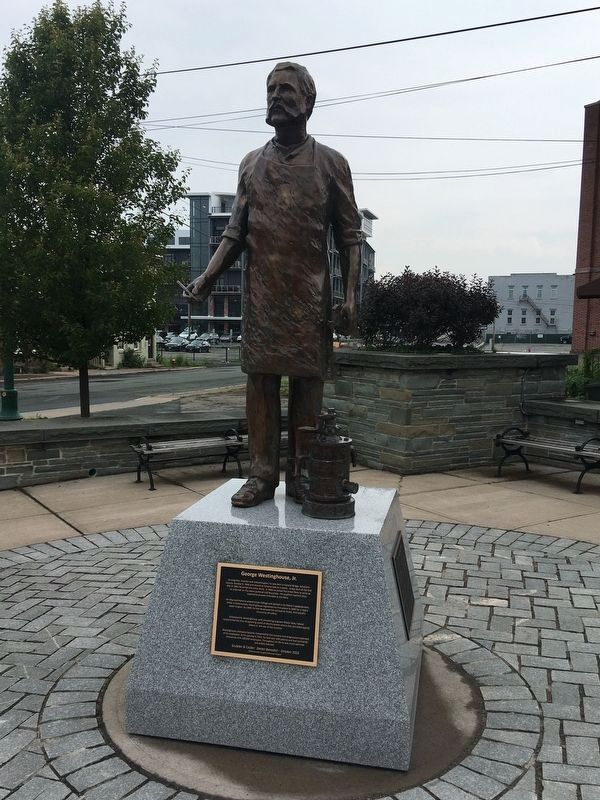 George Westinghouse Jr. Bronze Sculpture image. Click for full size.