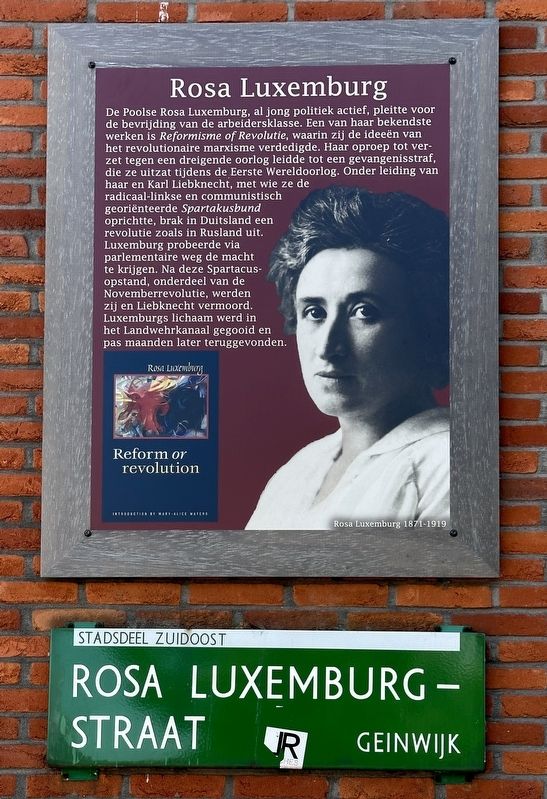 Rosa Luxemburg Marker image. Click for full size.